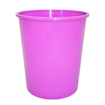 Purple Plastic Open Top Waste Bin for Home (B06-932NEW)